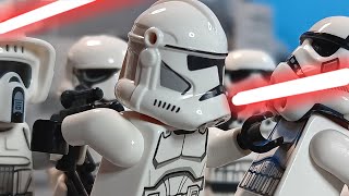 LEGO CLONE TROOPER VS STORMTROOPERS