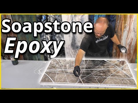 How To Make Soapstone With Epoxy Stone Coat Countertops Youtube