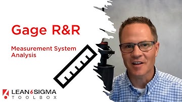 MSA Measurement System Analysis - Gage R&R
