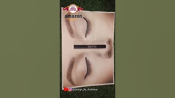create the perfect wing with using this stamp eyeliner in 10 second #makeup #eyeliner #amazonfinds
