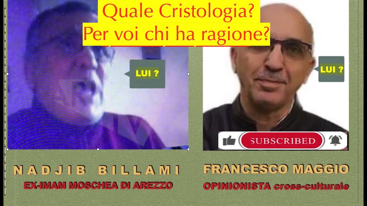 Francesco Maggio vs. Ex-Imam Nadjiib B| #Dibattito_Cristianesimo_Islam ...