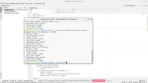 PageRank - CS50 AI Project 2 a