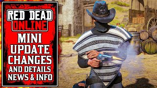ALL Major Changes in Rockstar's NEW Red Dead Online MINI UPDATE! (RDR2)