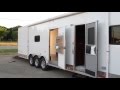 2014 Vintage Intimidator, race car trailer with LQ, clean and lots of extras