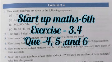 Viva education start up mathematics class 6 ex 3.4 | start up maths ex -3.4 | data handling