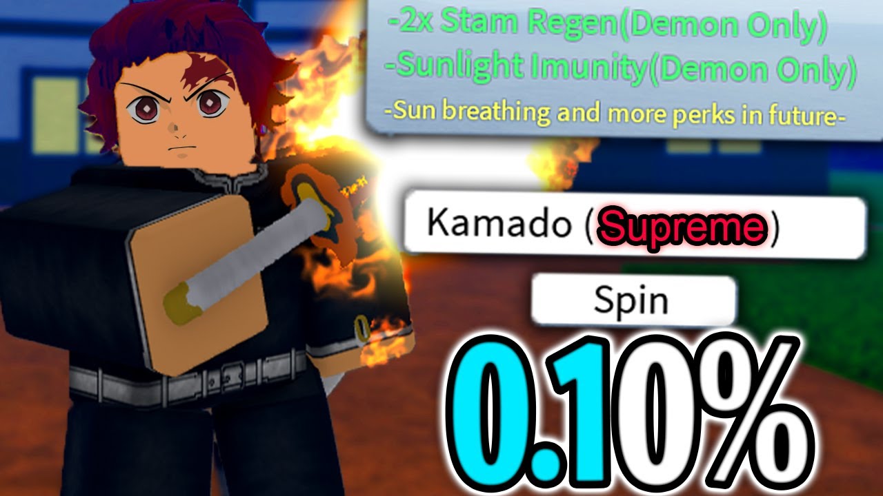 Getting the 0.1% Sun Breathing Clan! KAMADO in Project Slayers! 