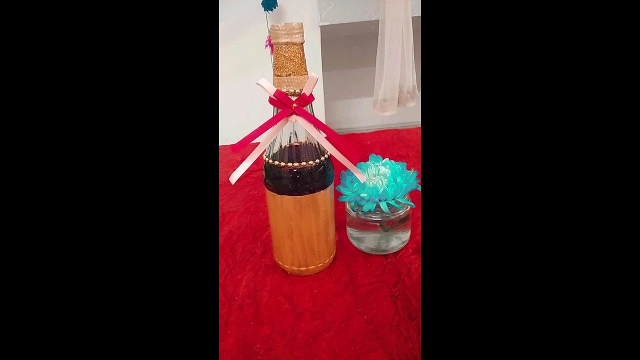 Easy Craft | Bottle decoration Idea | diy | handmade