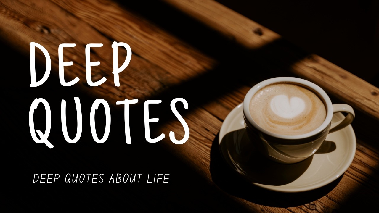 Глубокие цитаты о жизни...