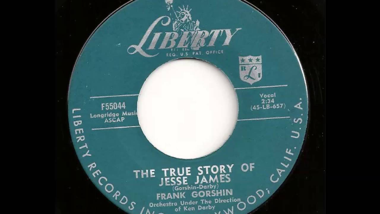 True Story Of Jessie James Frank Gorshin - 