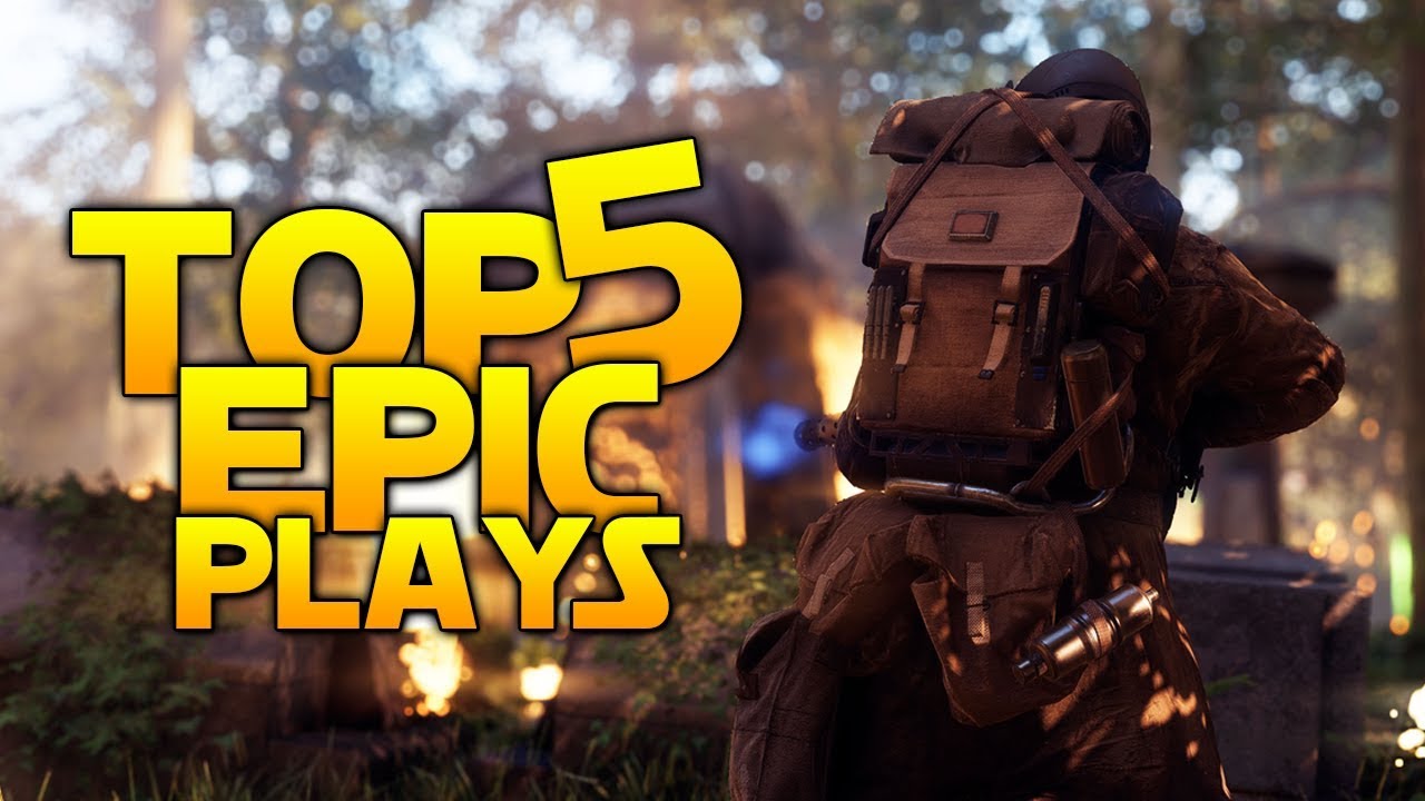 HEAVY OBJECTIVE PLAYS - Battlefront 2 Top 5 Plays