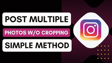 How To Post Multiple Photos On Instagram Without Cropping | Easy Guide