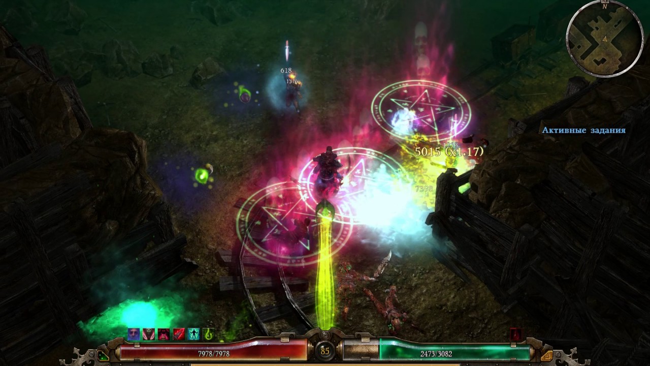 grim dawn vitality damage бесконтактный бой Contactless fight YouTube