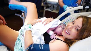 A VERY EMOTIONAL LIVE BIRTH VLOG: Meeting Our Daughter ♡