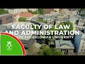 Ju faculty of law and administration