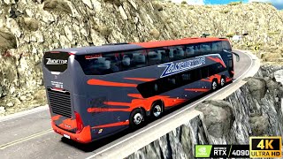 [ETS2 1.47] Marcopolo G8 1800 DD | BUS MODS [4K60FPS] Euro Truck Simulator 2 Gameplay