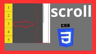 Como Hacer Un Scroll Vertical En Html Y Css