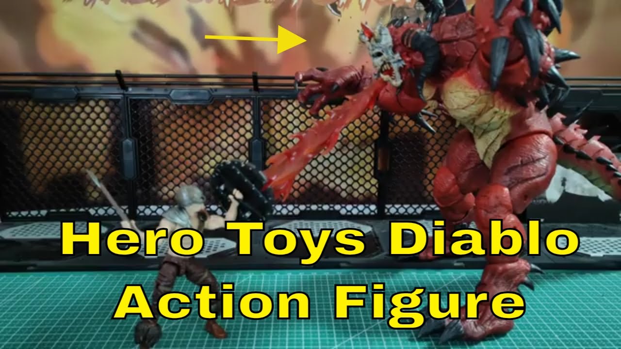 Hero Toys Diablo action figure. A great figure, works with multiple toy ...