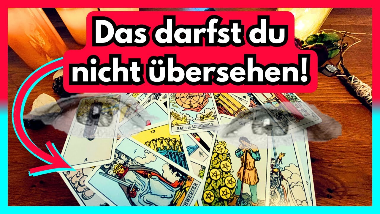 Jemand schaut dich immer wieder an und ist fasziniert von dir! Kartenlegen