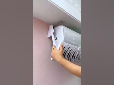 Air Conditioner Retractable Rotating Vent Cover - YouTube