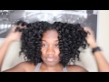 CURLFORMERS TWISTOUT ON NATURAL HAIR! | EiffelCurls