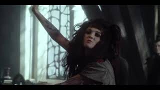 Sophie vs the girl with a scary bird tattoo fight scene | The School of Good and Evil