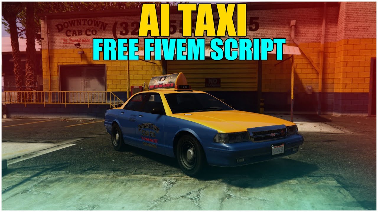 Ai Taxi | Free Fivem Scripts | Latest 2024 Tutorial