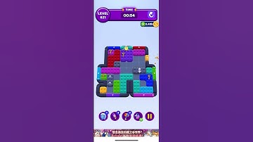 Color Block Jam Level 621 solution #games #gameplay #colorblockjam