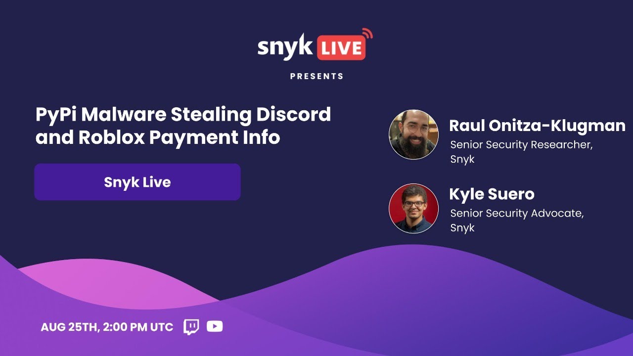 Roblox and Discord Become Virus Vectors for New PyPI Malware - The