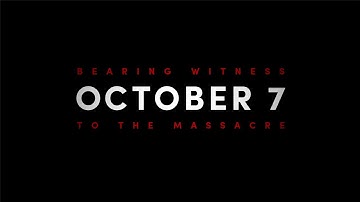 October 7: Bearing Witness to the Massacre | Official Trailer (2025)