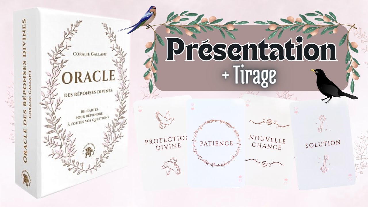 ORACLE DES RÉPONSES DIVINES de Coralie GALLANT - Présentation + Tirage