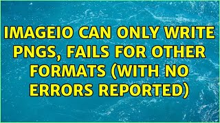 ImageIO can only write PNGs, fails for other formats (with no errors reported)