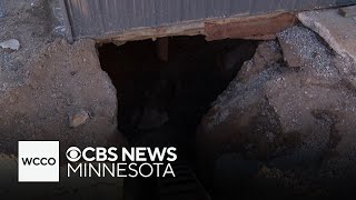 Bar seeking answers after contractor creates large hole under building