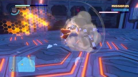 TRANSFORMERS: Devastation Soundwave 1st Fight (Sideswipe/Warrior)