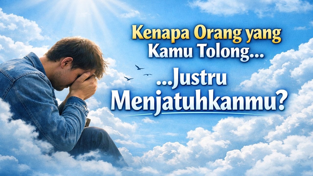 Kenapa Orang yang Kamu Tolong… Justru Menjatuhkanmu?”