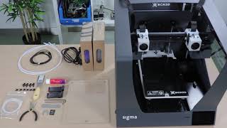 Bcn3D Sigma R19 Unboxing - Set Up And Start 3D Printing