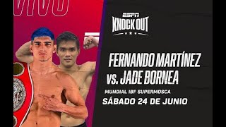 PELEA DEL Puma Martinez 🇦🇷 VS Jadea Bornea 🇵🇭 MEJORES MOMENTOS! 🥊