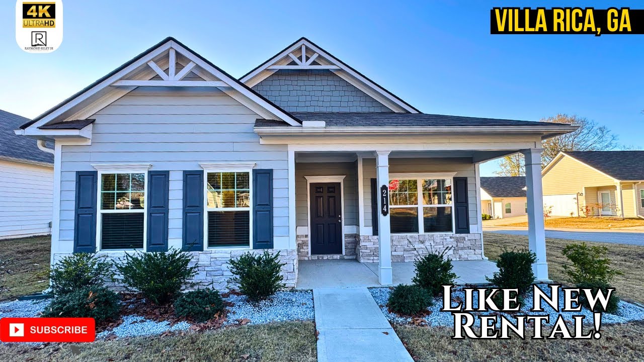 Beautiful VILLA RICA GA Rental | Complete Home Tour! - YouTube