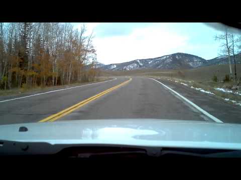 Driving up Slumgullion Pass
