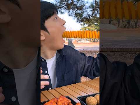 Korean Street Food MUKBANG😋 #shorts