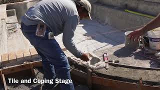 Tile and Coping Stage-What To Expect