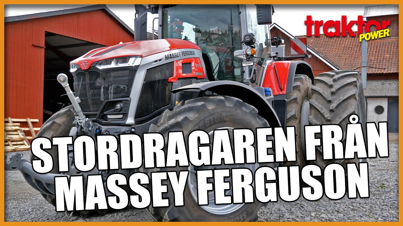 MASSEY FERGUSONS STÖRSTA — Titt på MF 9S.425