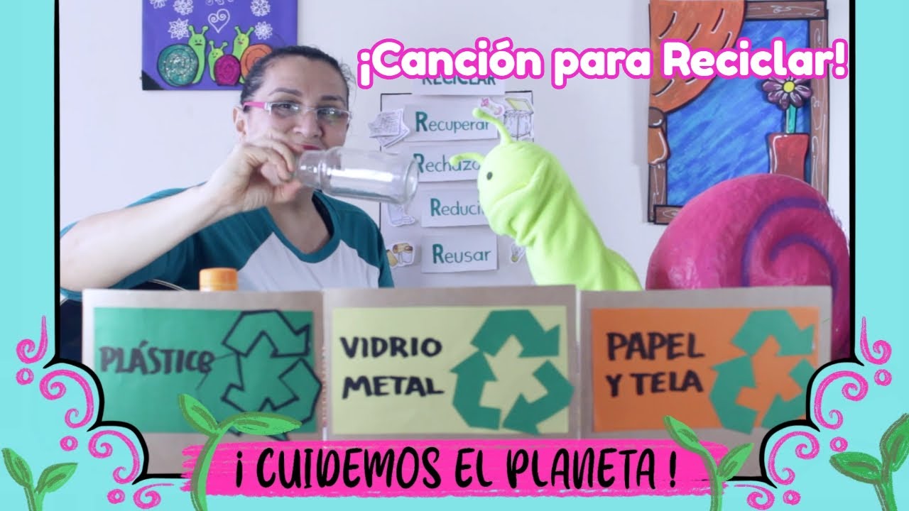 Canción para Reciclar / Las 5 R´s / Abrazo Musical / La Mila música para niños