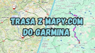 Jak nahrát trasu z Mapy.cz do Garmin zařízení přes web, Android a iOS screenshot 3