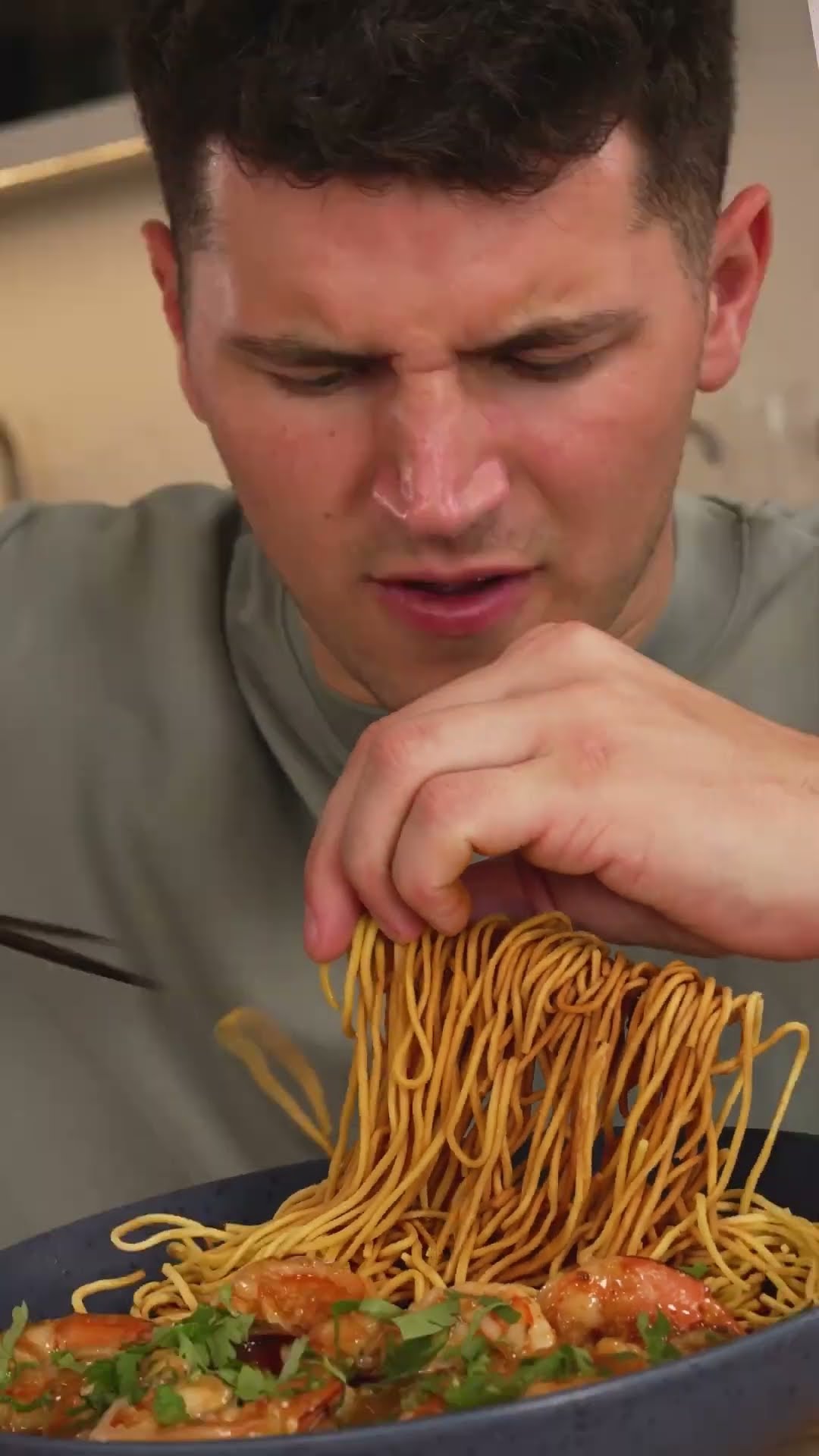 Viral Flying Noodles