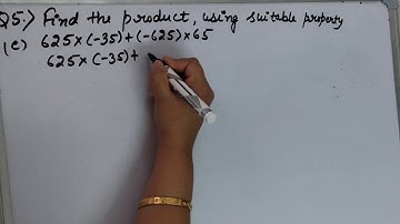 🔢 Class 7 Maths | NCERT Exercise 1.3 Q5 Solution | Integers Made Easy!