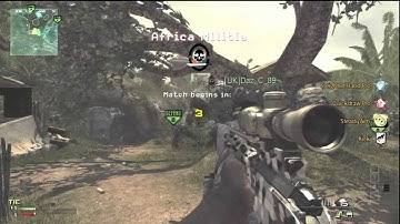 MW3 | First Look at the MSR Sniper | Search & Destroy | Quick scoping Gameplay
