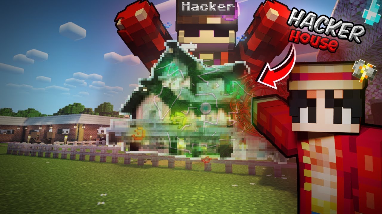 😱 How I Found Hacker’s House in My Survival World | Minecraft