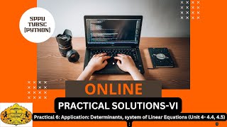 SPPU T.Y.B.Sc (Mathematics--Python programming practical-VI) Profile