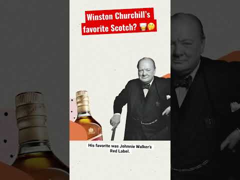 Winston Churchill’s favorite Scotch! #shorts #wc #scotch #cocktail #animation #johnniewalker