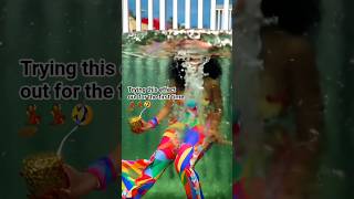 Trying this effect out for the first time 💃💃🤣